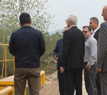 بازدید جمعی از مدیران ارشد صنایع چوب و کاغذ مازندران از طرح‌های توسعه‌ای شرکت فراکود