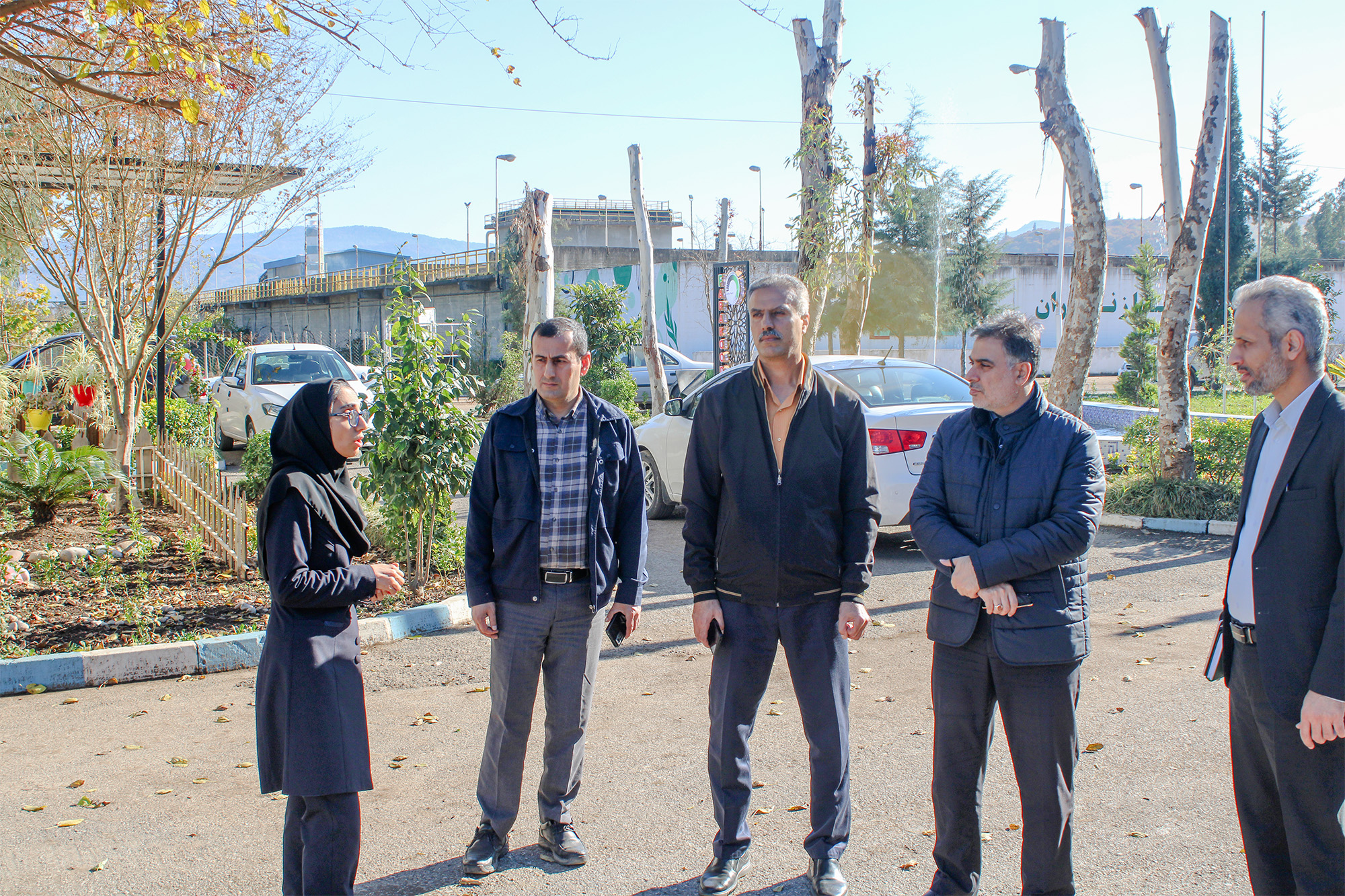 بازدید میدانی ریاست محترم سازمان نظام مهندسی کشاورزی استان از خطوط تولید شرکت فراکودآلی مازندران